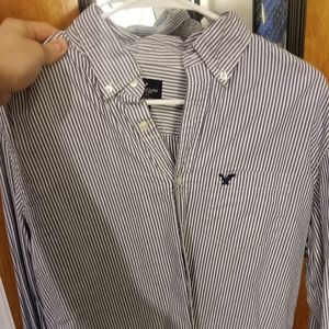 American eagle button up